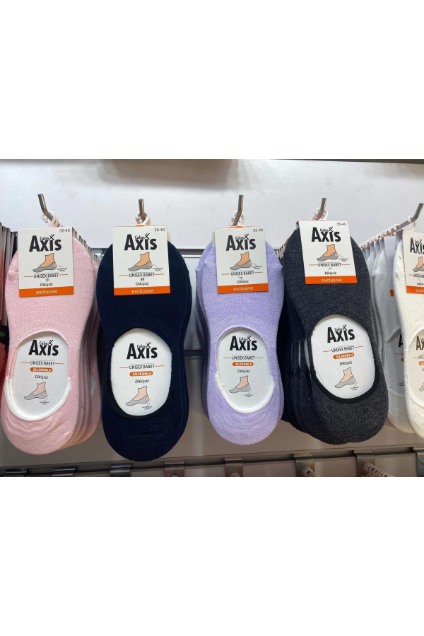 Calze Axis Kadın Dikişsiz Patik Çorap