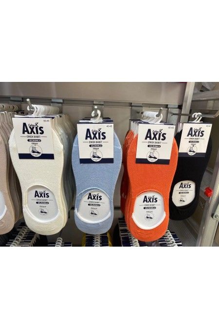 Calze Axis Erkek Dikişsiz Patik Çorap