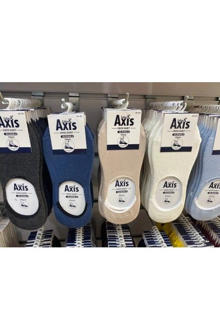 Calze Axis Erkek Dikişsiz Patik Çorap