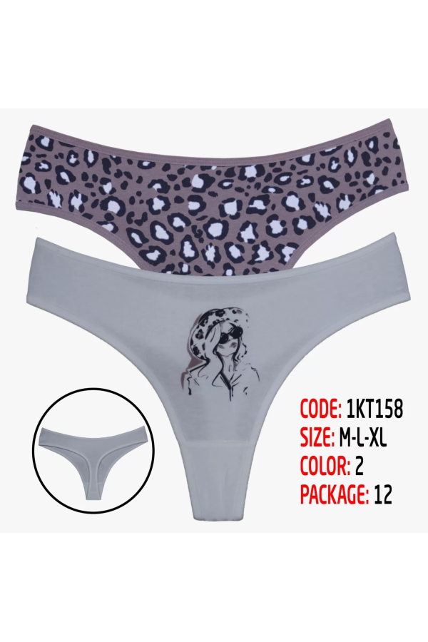 Toptan Cottondance Tanga CTN-1KT158