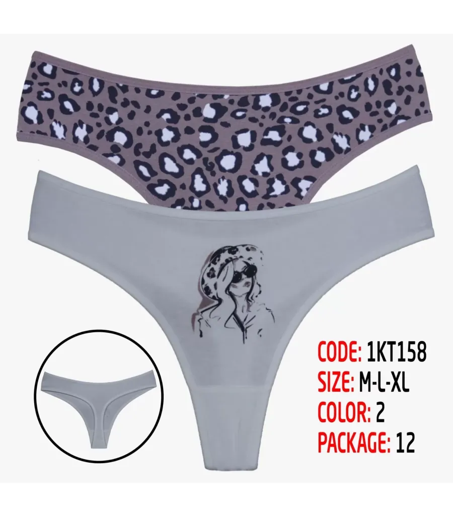 Toptan Cottondance Tanga CTN-1KT158