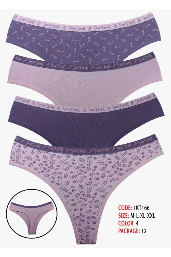 Toptan Cottondance Tanga CTN-1KT166