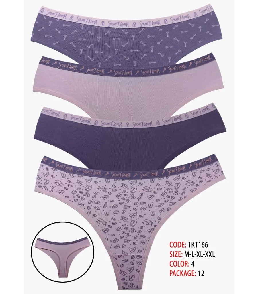 Toptan Cottondance Tanga CTN-1KT166