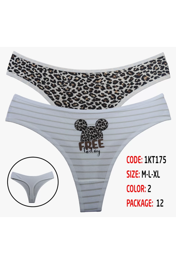 Toptan Cottondance Tanga CTN-1KT175