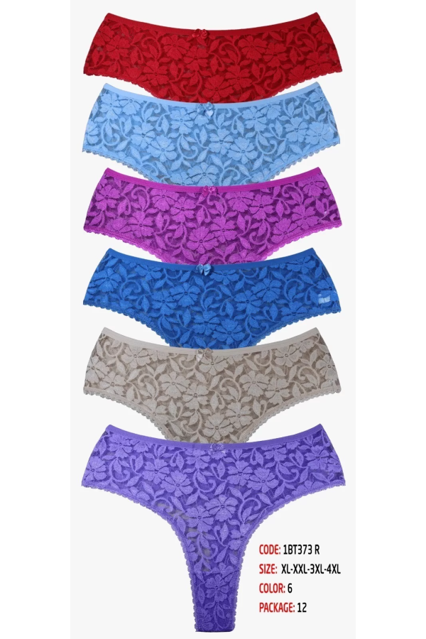 Cottondance Tanga Büyük Beden 1BT373 R