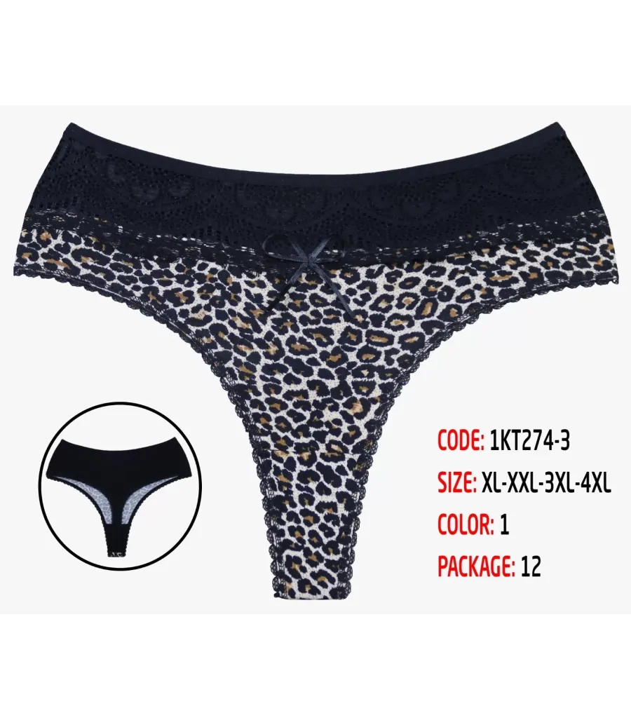 Cottondance Tanga Büyük Beden
