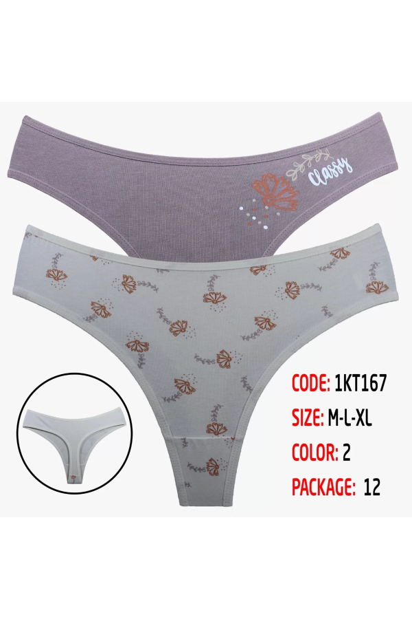 Toptan Cottondance Tanga CTN-1KT167