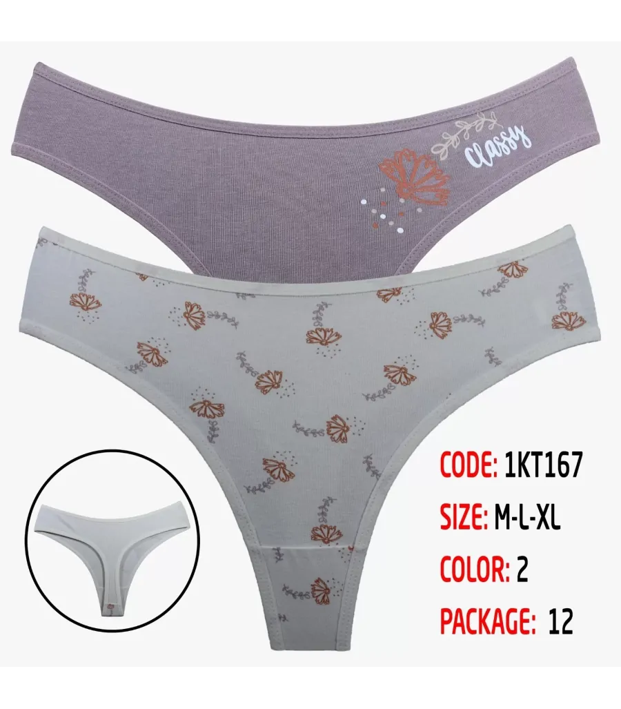 Toptan Cottondance Tanga CTN-1KT167