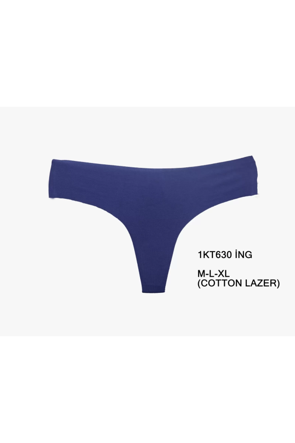 Toptan Cottondance Tanga Lazer Lacivert