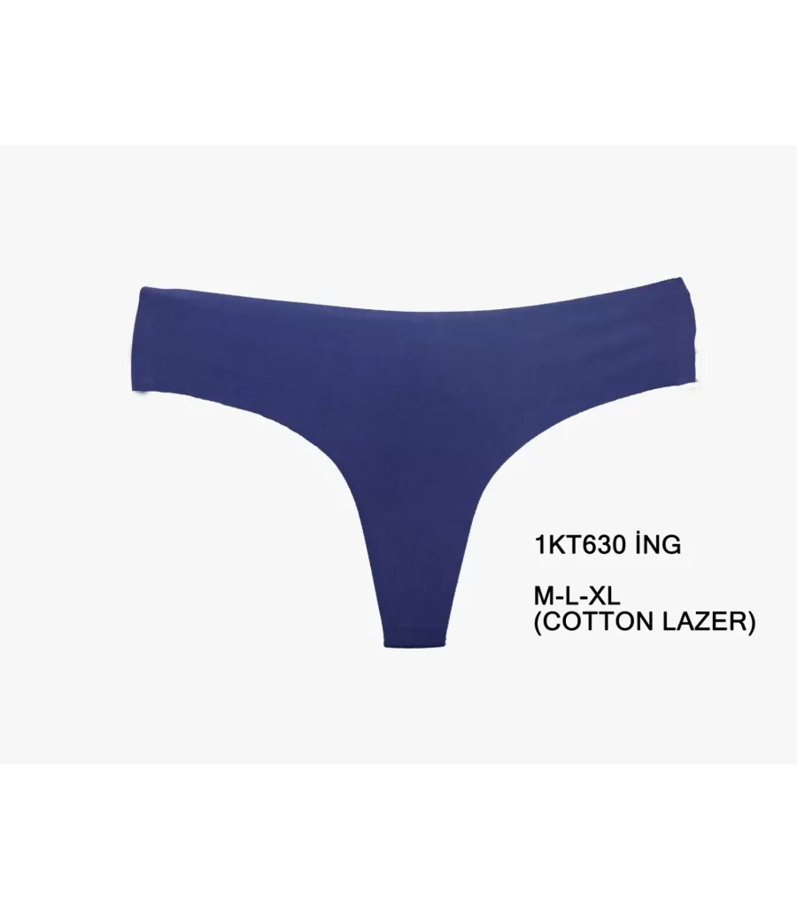 Toptan Cottondance Tanga Lazer Lacivert