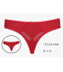 Toptan Cottondance Tanga Kırmızı 1KT294