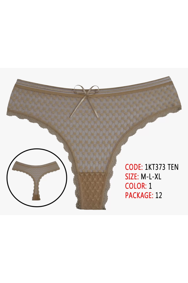 Toptan Cottondance Tanga CTNB-1KT373 TEN