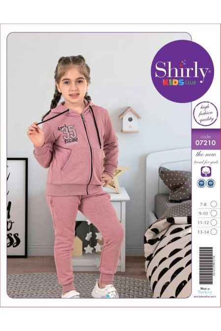 Shirly Kız Çocuk iki iplik Eşofman Takımı SHR7210