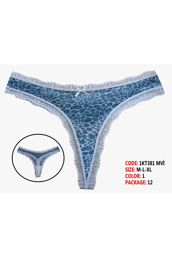 Toptan Cottondance Tanga CTNB-1KT381MVİ