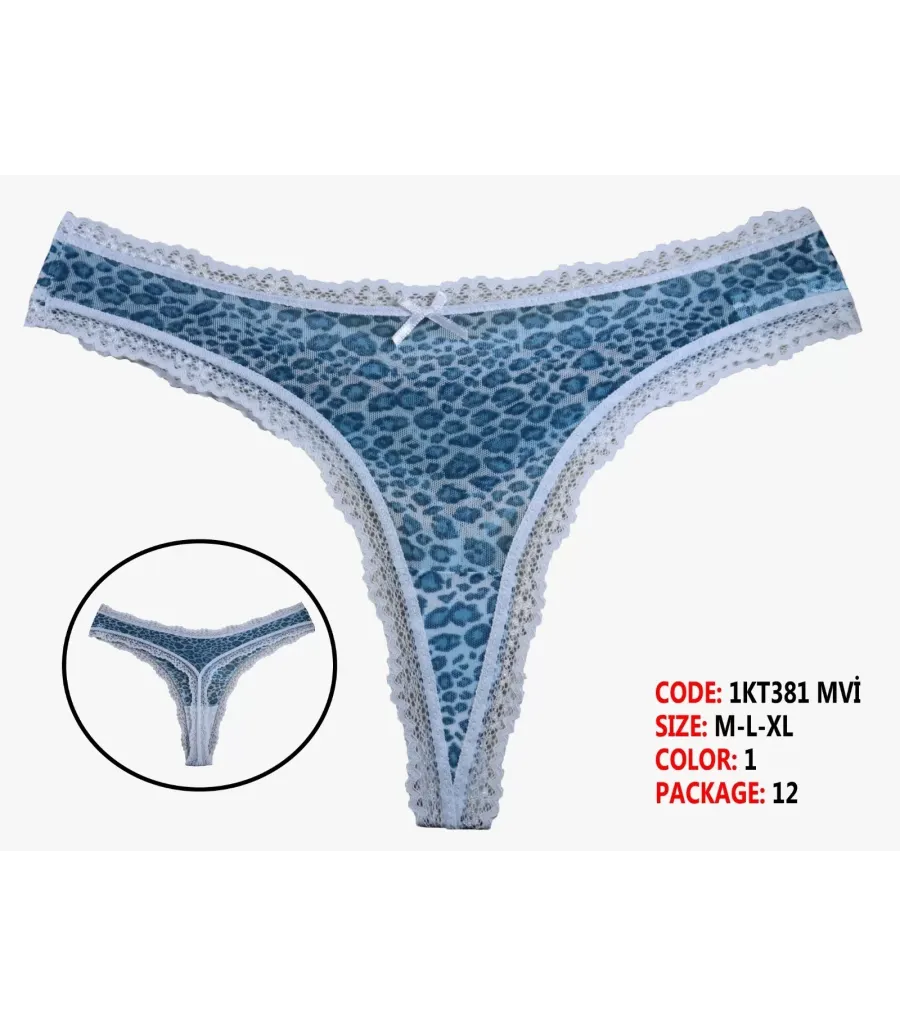 Toptan Cottondance Tanga CTNB-1KT381MVİ