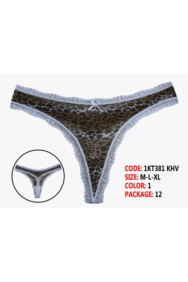 Toptan Cottondance Tanga CTNB-1KT381KHV