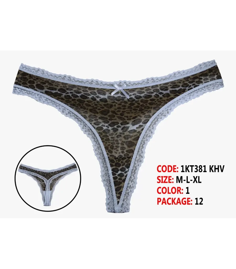 Toptan Cottondance Tanga CTNB-1KT381KHV