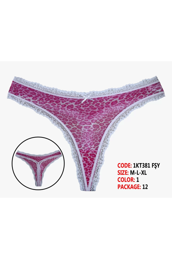 Toptan Cottondance Tanga CTNB-1KT381FŞY