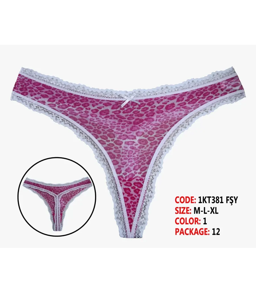 Toptan Cottondance Tanga CTNB-1KT381FŞY