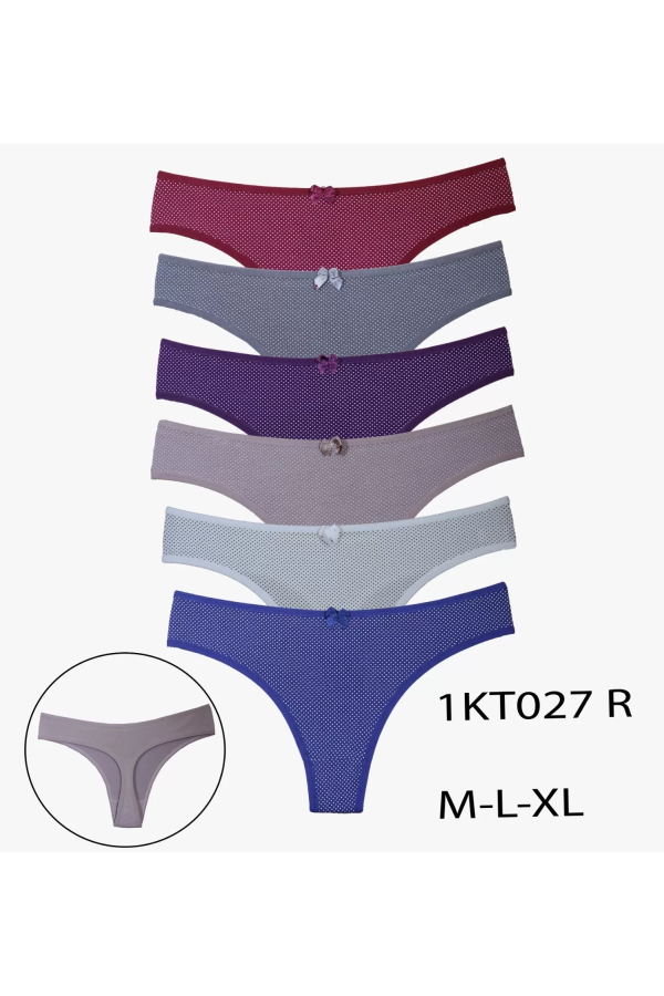 Toptan Cottondance Tanga CTNB-1KT127 R