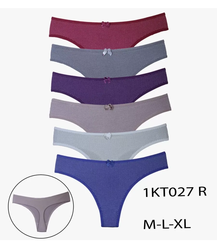 Toptan Cottondance Tanga CTNB-1KT127 R