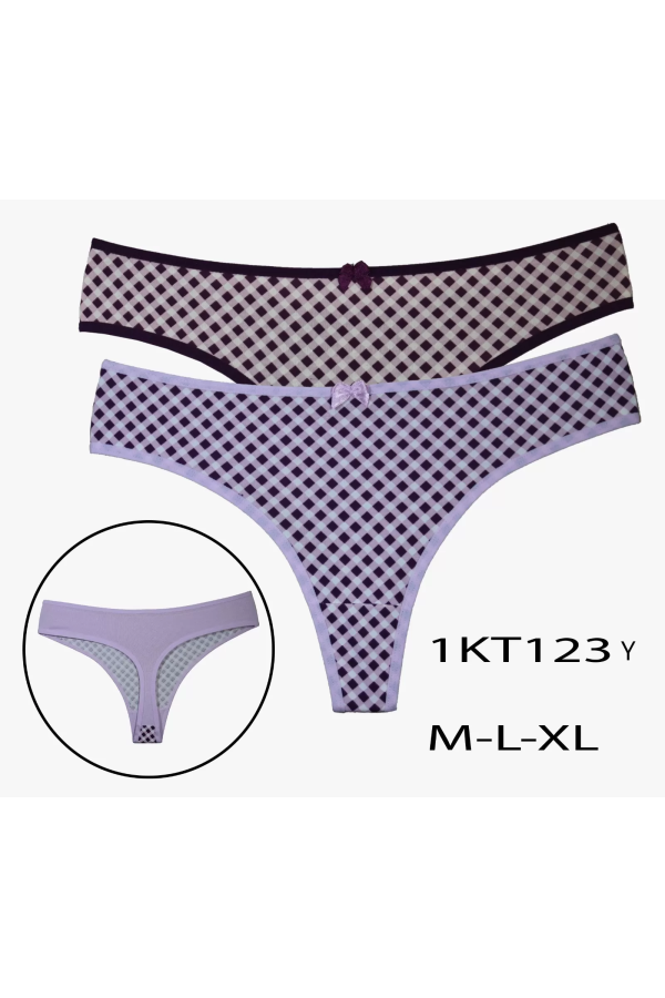 Toptan Cottondance Tanga CTNB-1KT123 Y