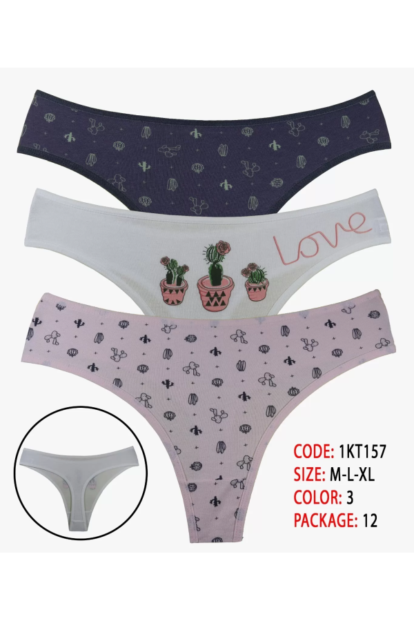 Toptan Cottondance Tanga CTNB-1KT157