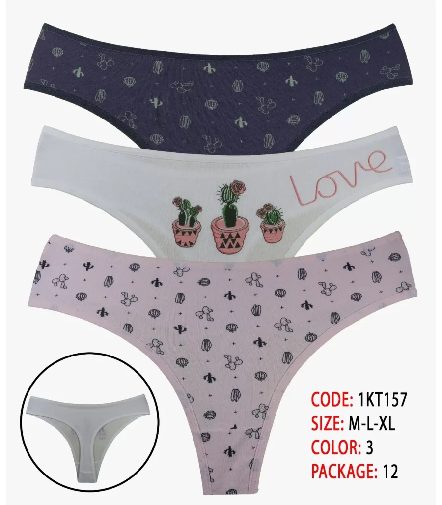 Toptan Cottondance Tanga CTNB-1KT157