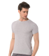 Toptan Özlem Donex Erkek Bisiklet Yaka Slim Fit T-Shirt Gri