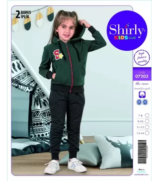 Shirly Kız Çocuk iki iplik Eşofman Takımı SHR7203