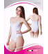 Dono Bayan Çıtçıtlı İnce Dantelli İp Askılı Body