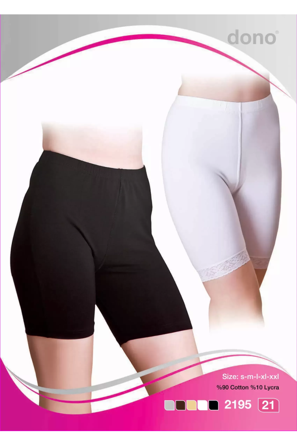 Dono Bayan Lycra Kısa Tayt