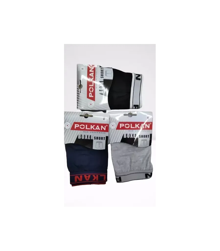 Polkan Likralı Erkek Boxer