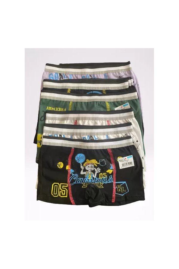 Toptan Likralı Çocuk Boxer