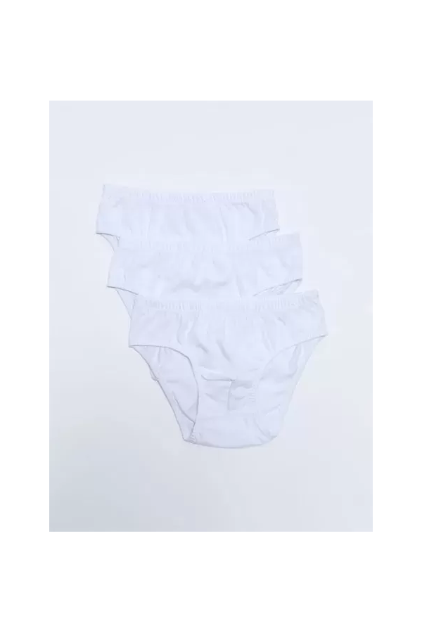 İnci Erkek Çocuk Külot Beyaz