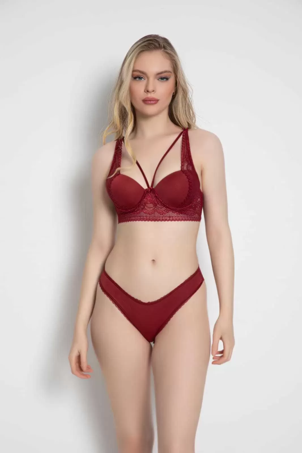 Arona Balkonet Takım Bordo