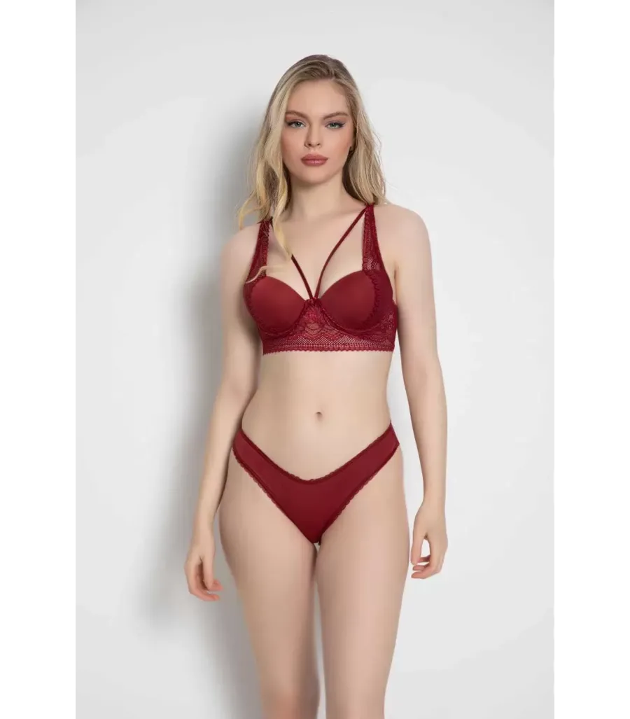 Arona Balkonet Takım Bordo