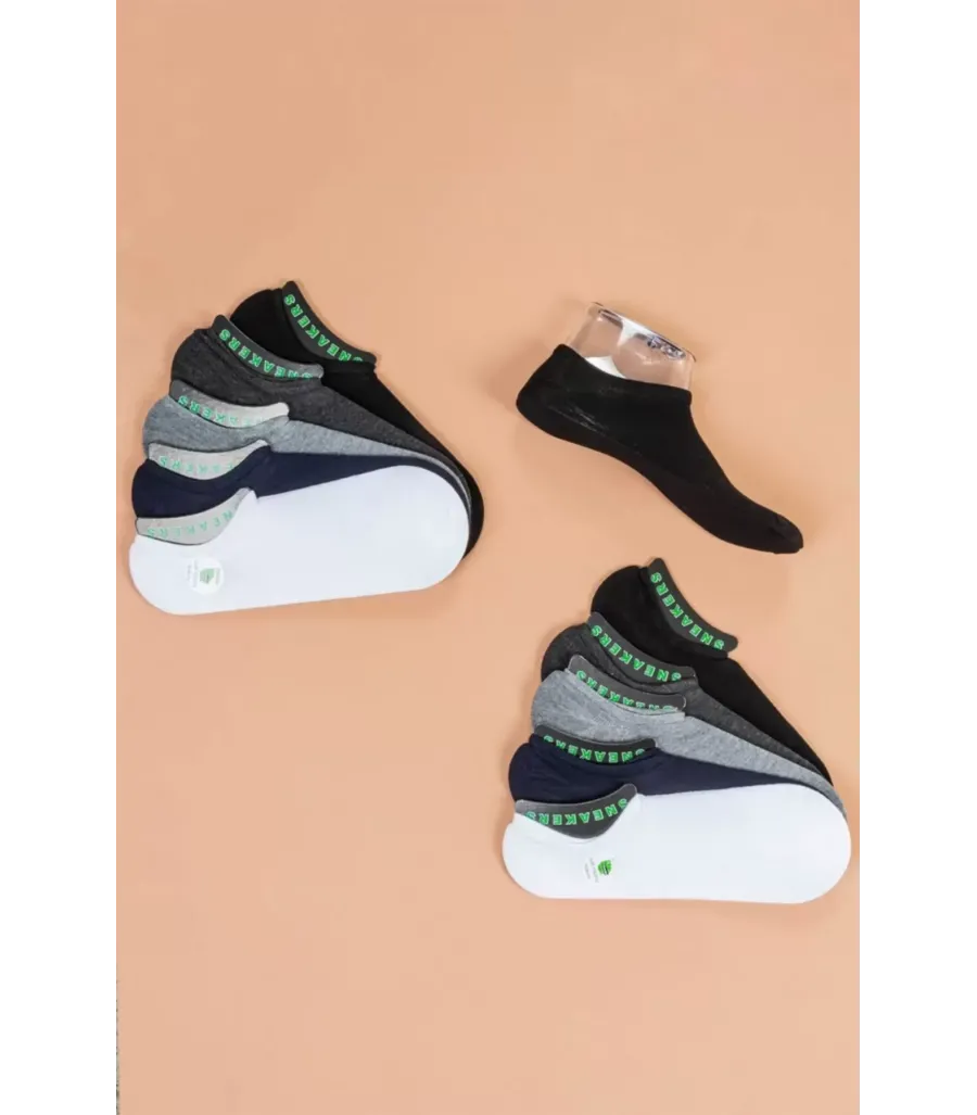 Pıcadıllı Erkek Bambu Sneakers Çorap