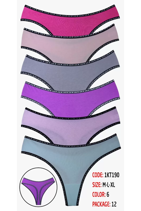 Toptan Cottondance Tanga CTN-1KT190