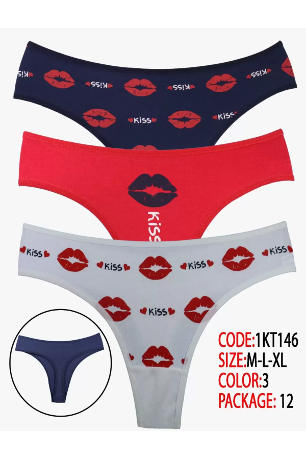 Toptan Cottondance Tanga CTN-1KT146