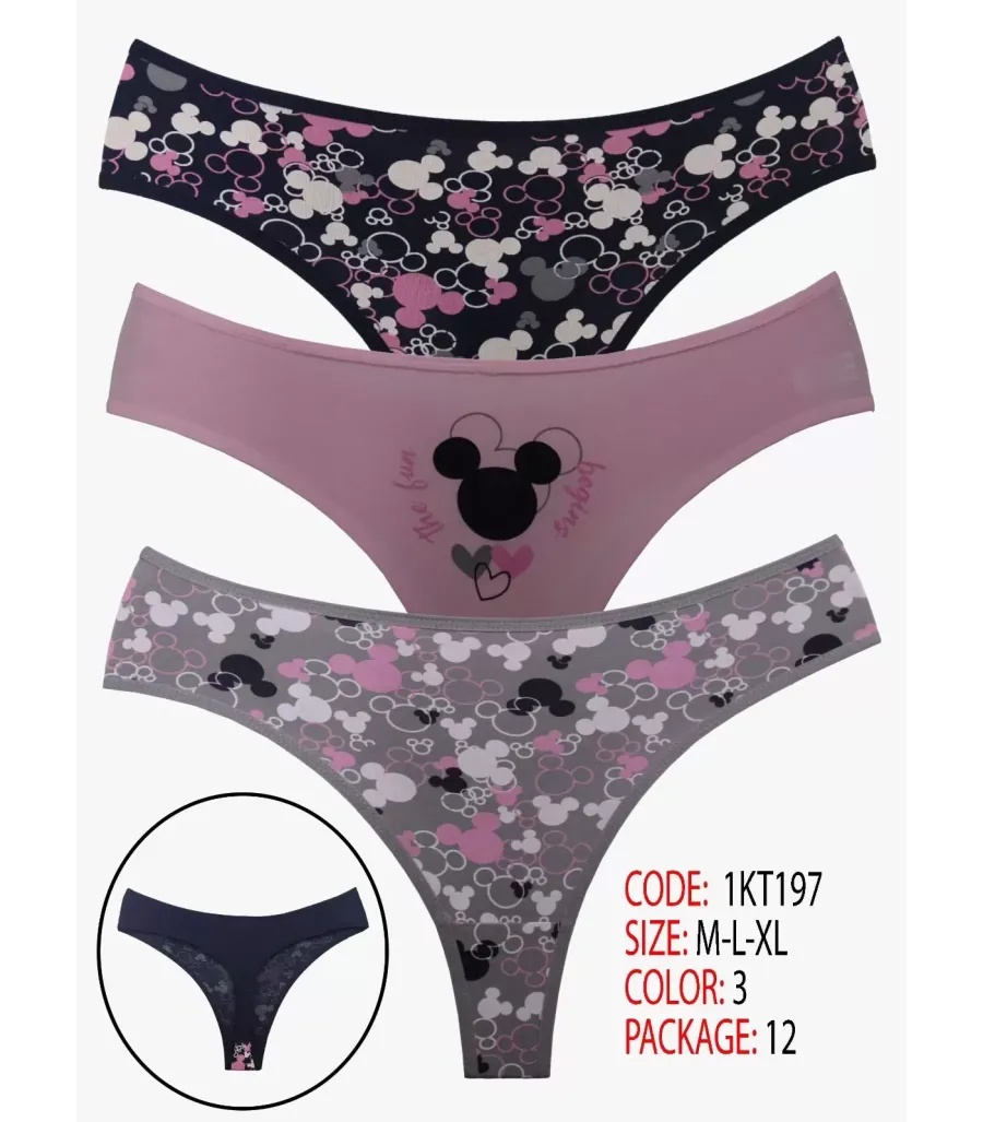 Toptan Cottondance Tanga CTN-1KT197