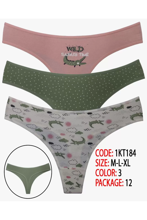 Toptan Cottondance Tanga CTN-1KT184