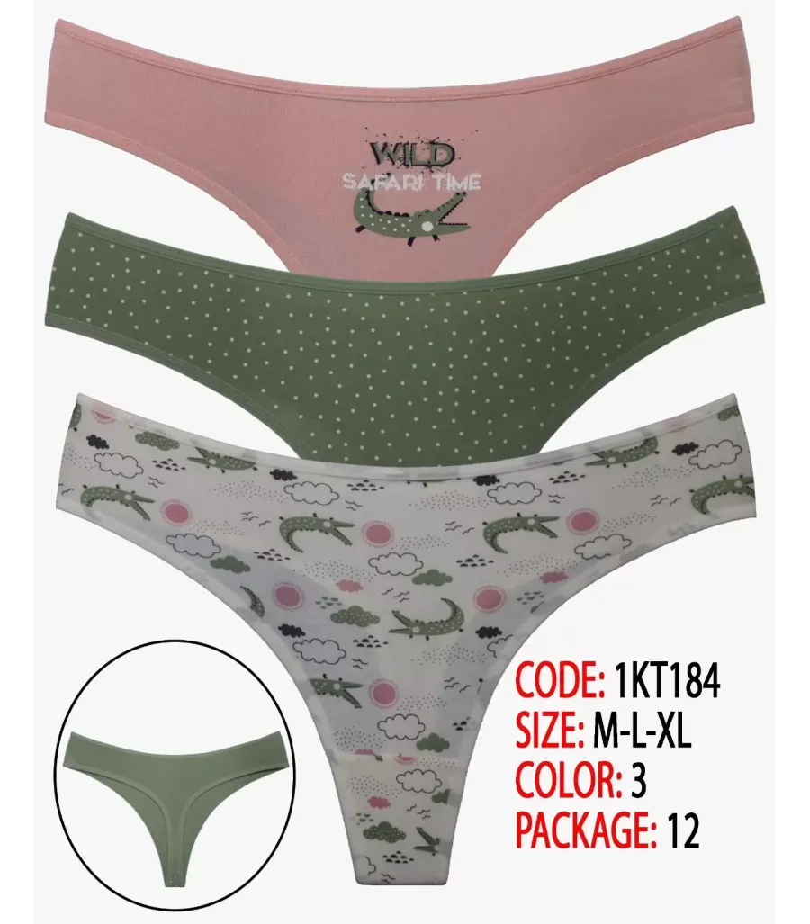 Toptan Cottondance Tanga CTN-1KT184