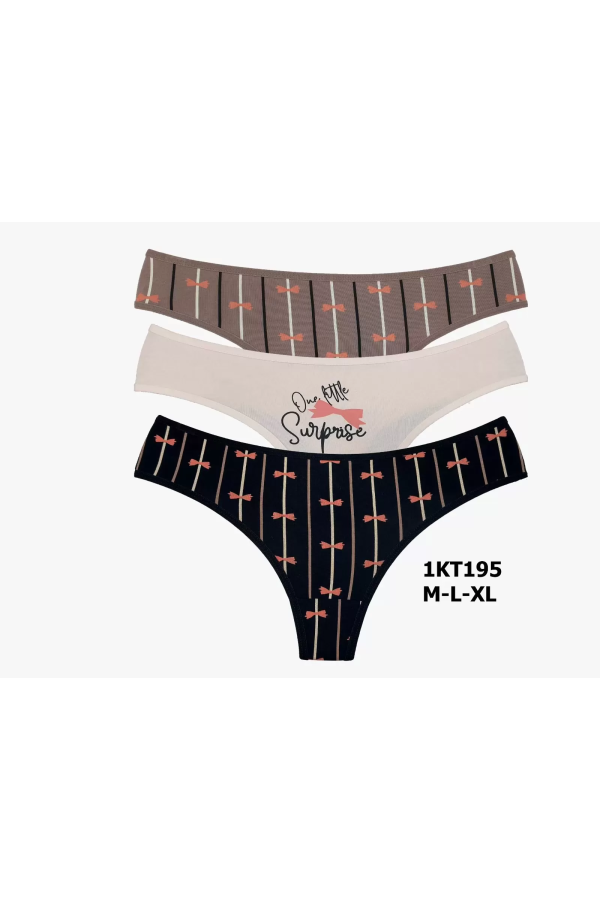 Toptan Cottondance Tanga CTN-1KT195