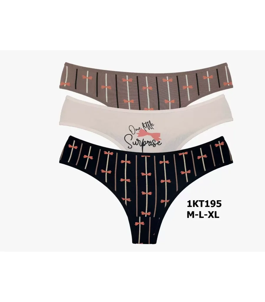 Toptan Cottondance Tanga CTN-1KT195