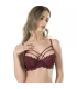 Fabony 3120 Basic Balenli Bralet Tek Sütyen Bordo