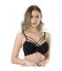 Fabony 3120 Basic Balenli Bralet Tek Sütyen Siyah