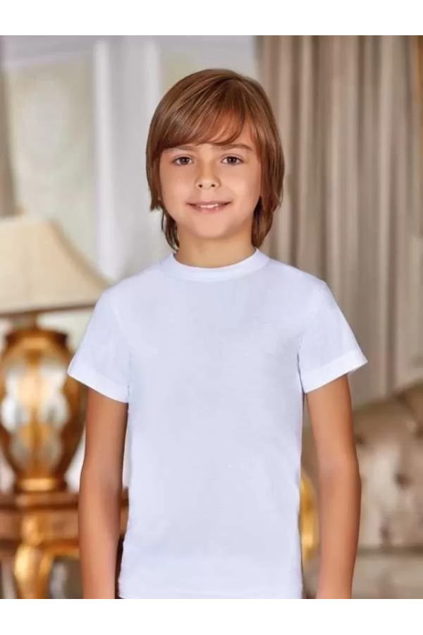 Toptan Tutku Çocuk Sıfır Yaka Atlet