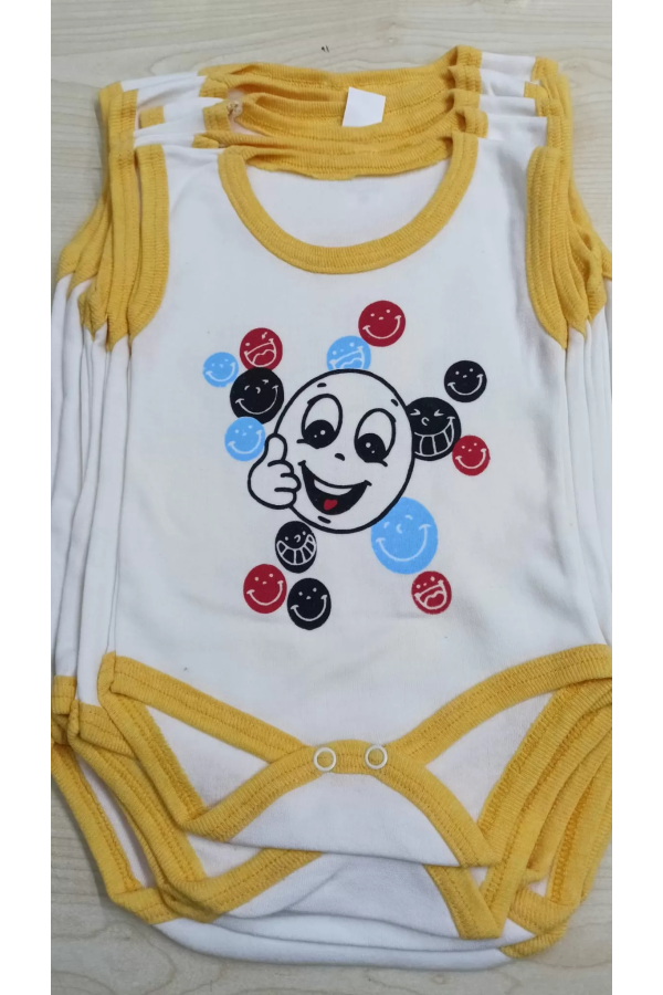 Erkek Kız Bebek Çocuk Zıbın Hardal