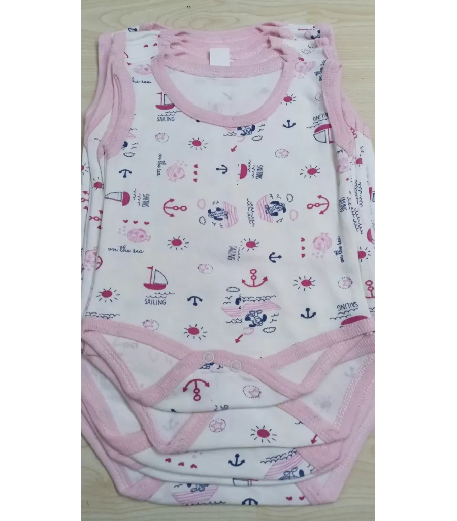 Kız Bebek Çocuk Zıbın Pembe Desenli